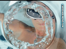 carissadumond.com - Carissa blowing bubbles and nude in the hot tub thumbnail